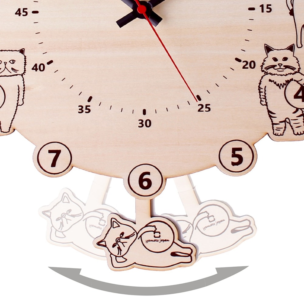 CATS clock キャッツクロック 振り子時計 | ①時計 | 木製